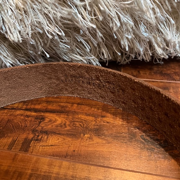 Vintage The Limited EXPRESS BoHo Hippie CHIC Cow Hide LEATHER sz Medium … - Picture 7 of 9